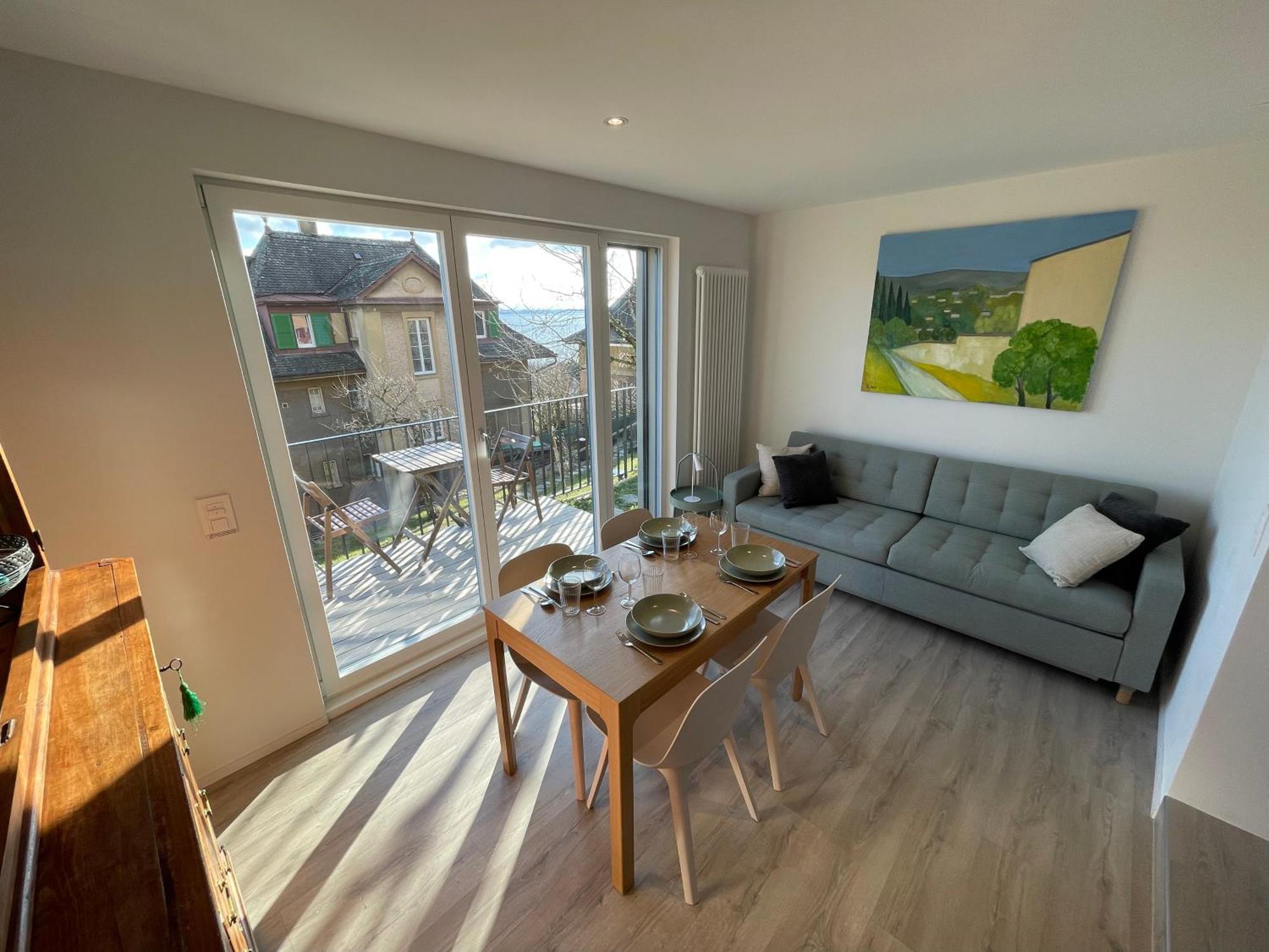 Apartamento Mail 62 Neuchâtel Exterior foto